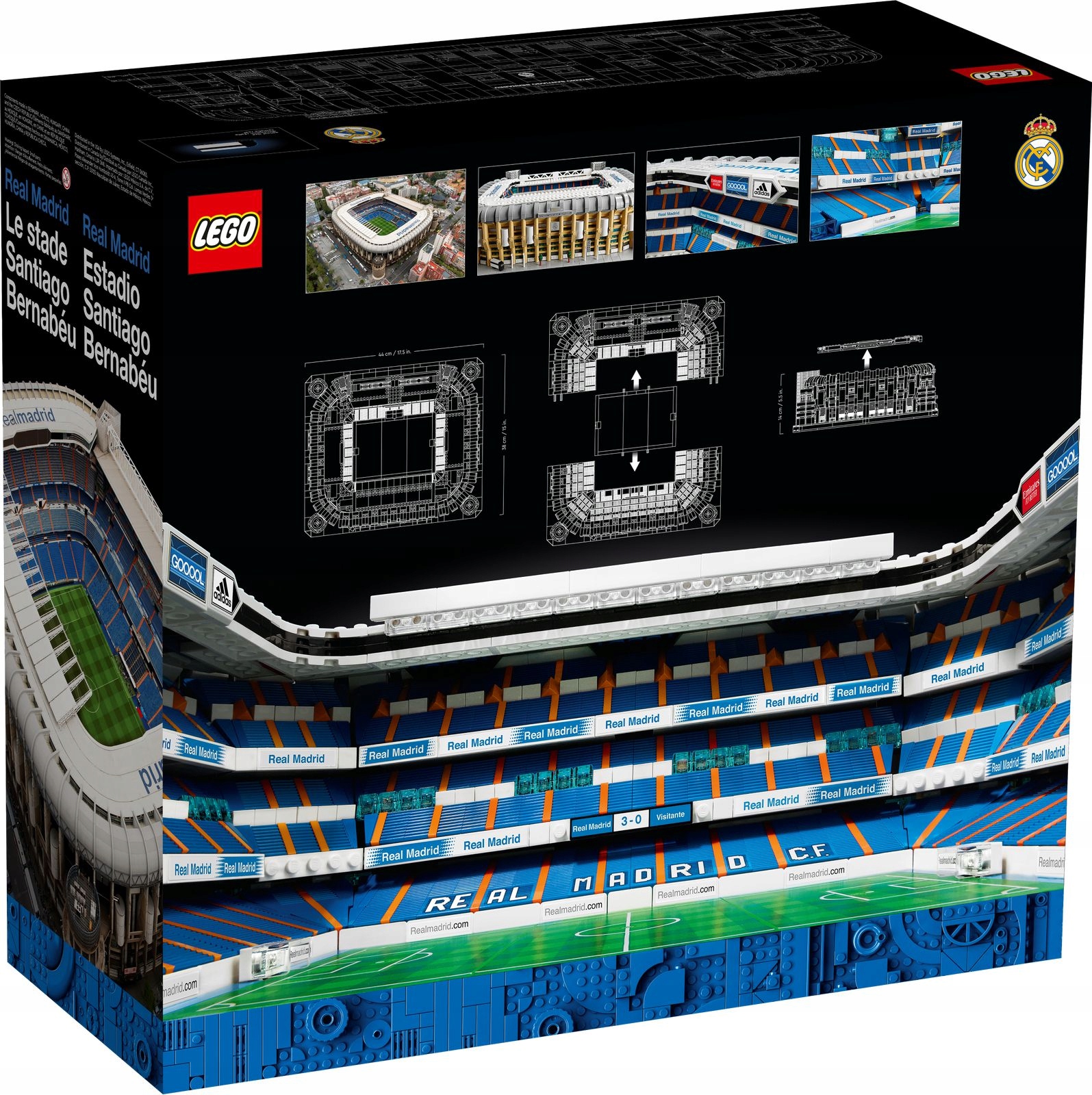 LEGO CREATOR EXPERT 10299 STADION REALU MADRYT Numer produktu 10299