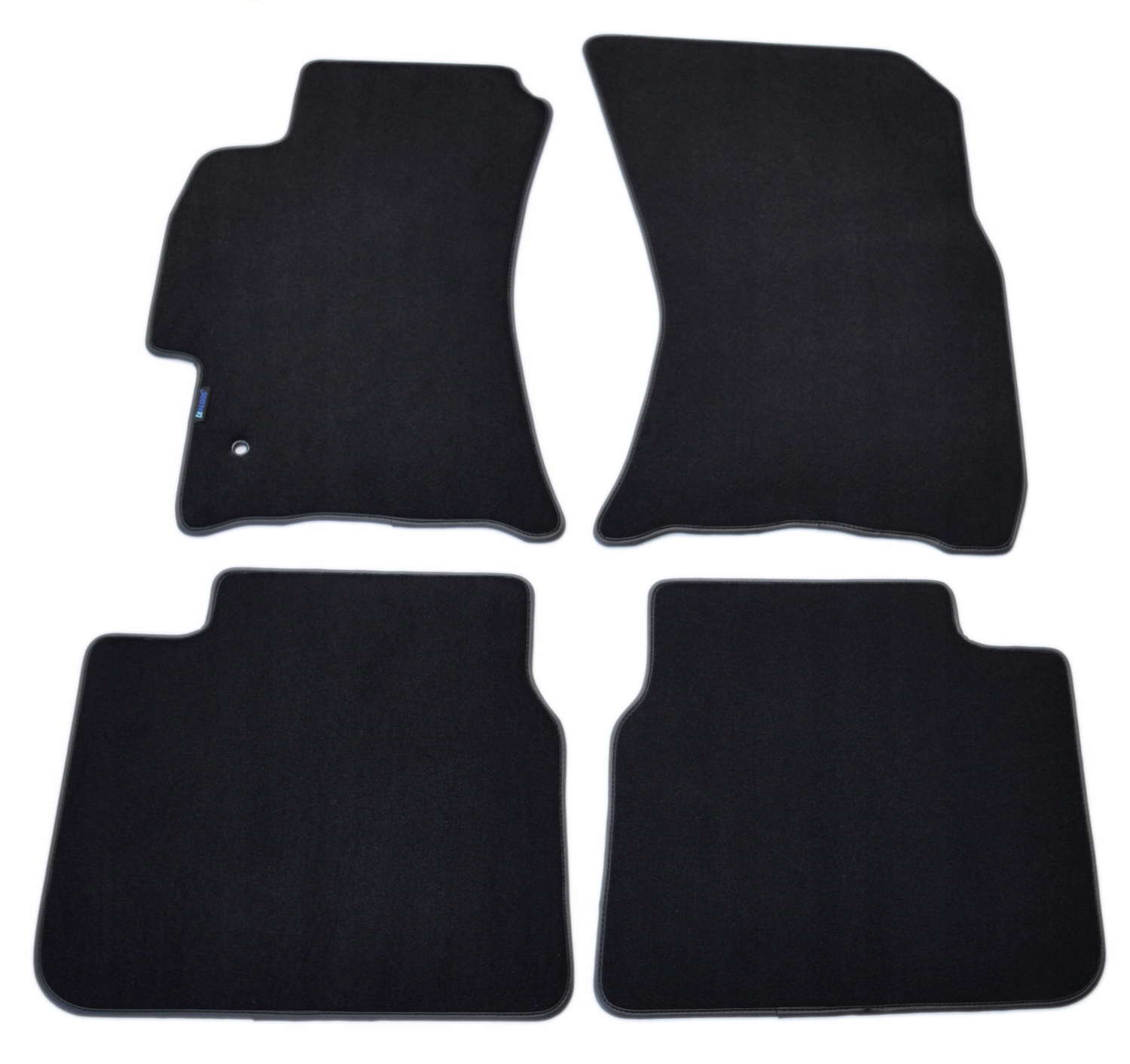 Černé velurové koberce Diamond, Lamówka Subaru Legacy 2003-2009