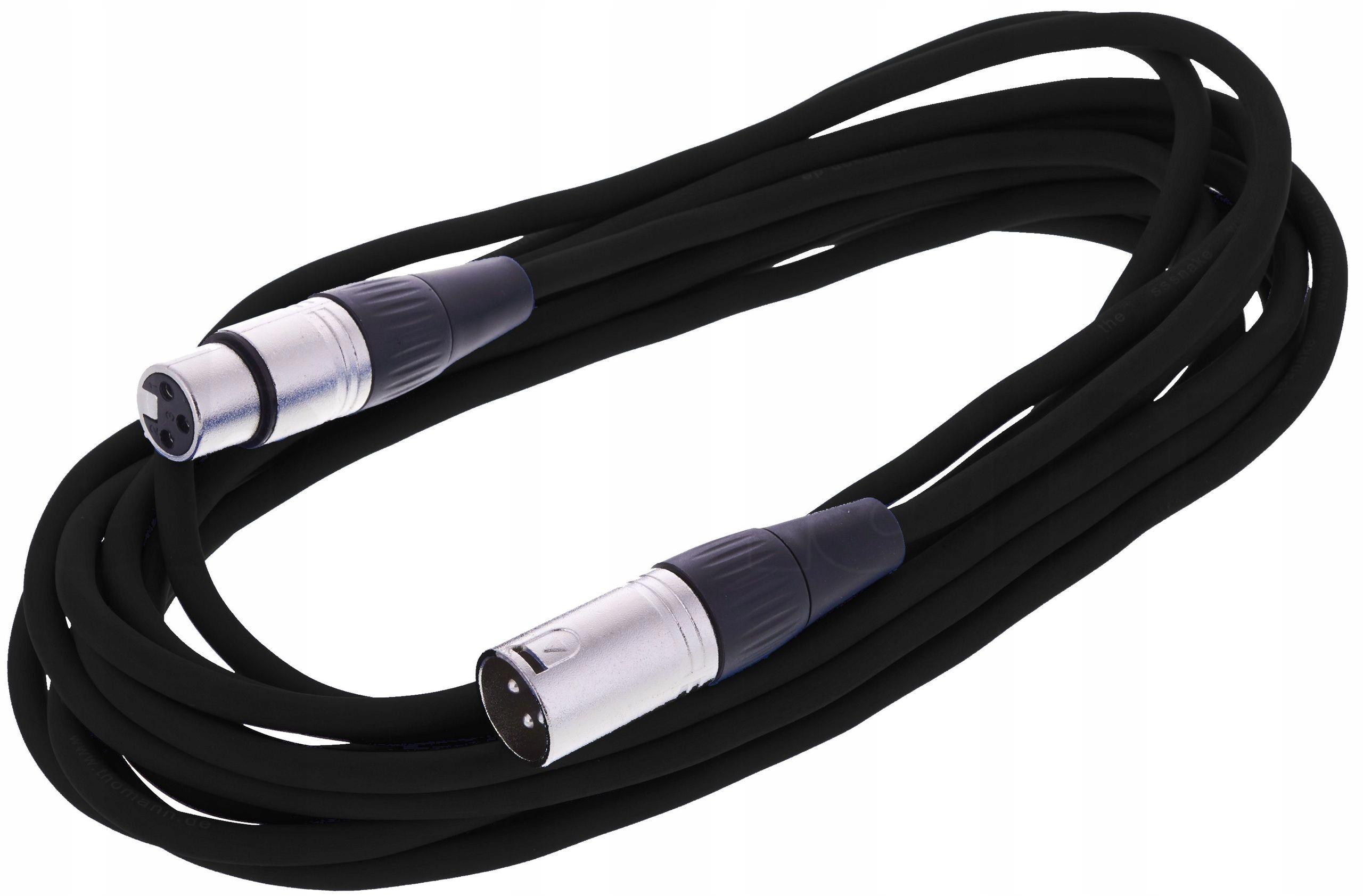 

Kabel przewód mikrofonowy Xlr Xlr 6m czarny