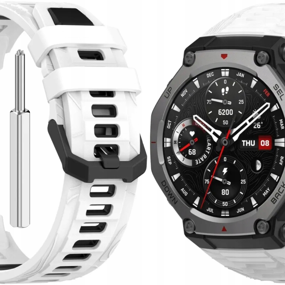 Pasek Silikonowy Opaska Do Zegarka Smartwatch Amazfit T-rex 3