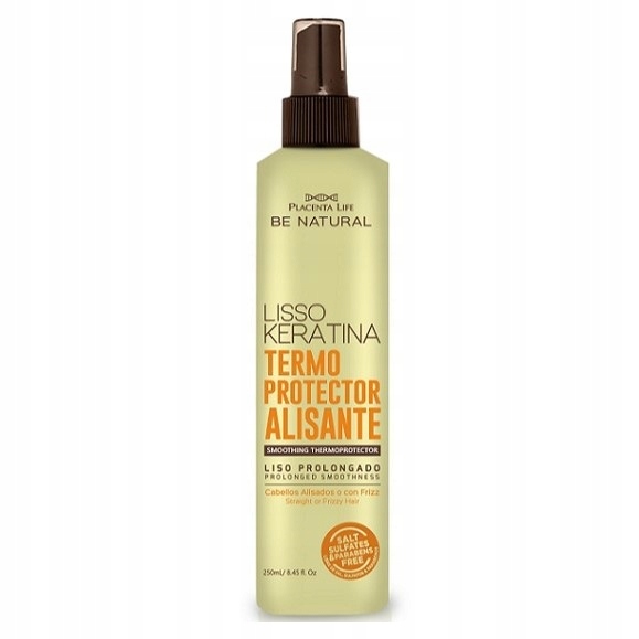 Termoochronna odżywka do włosów LISSO KERATINA 250ml PLACENTA LIFE
