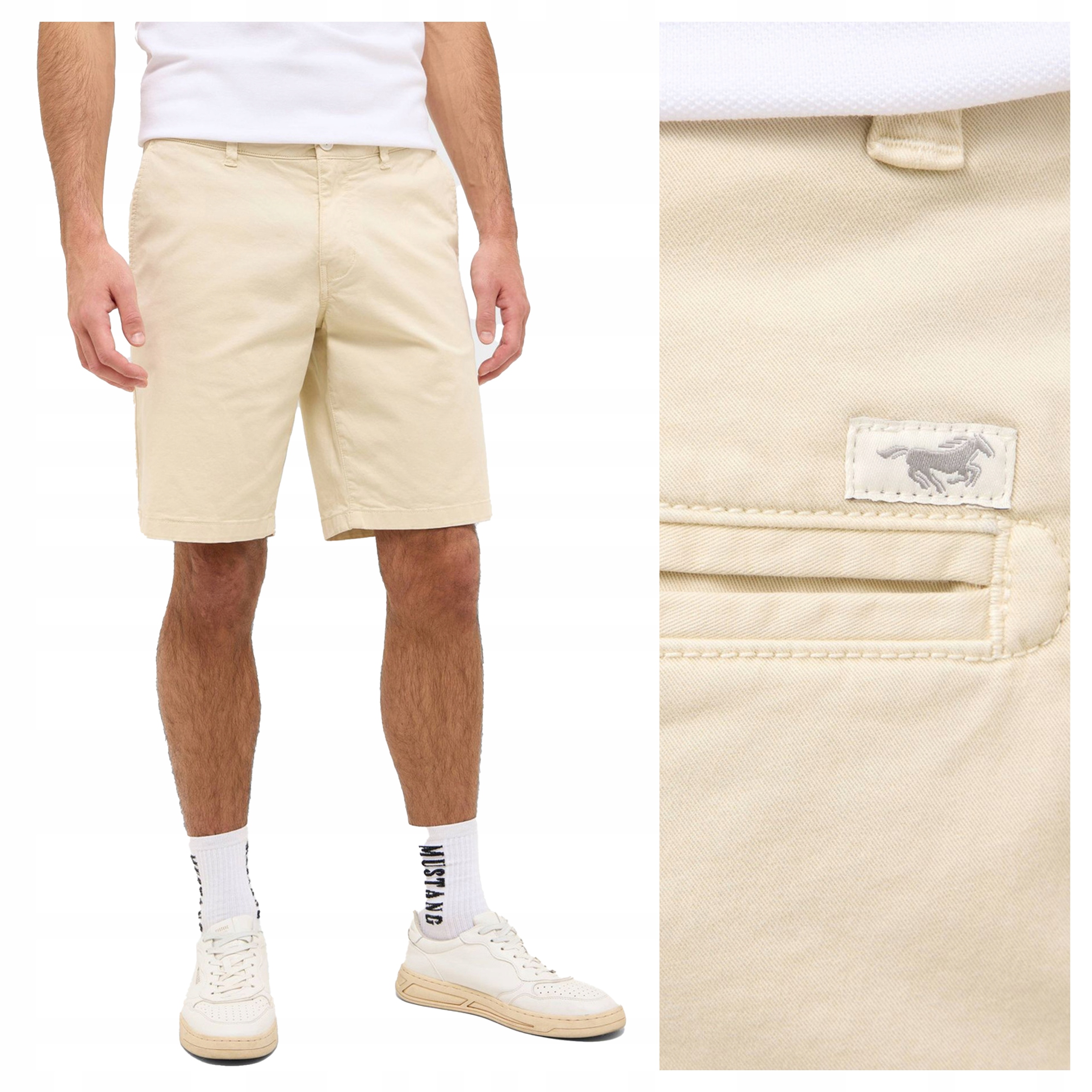 Mustang Style Amsterdam Shorts W33 Pánské látkové šortky