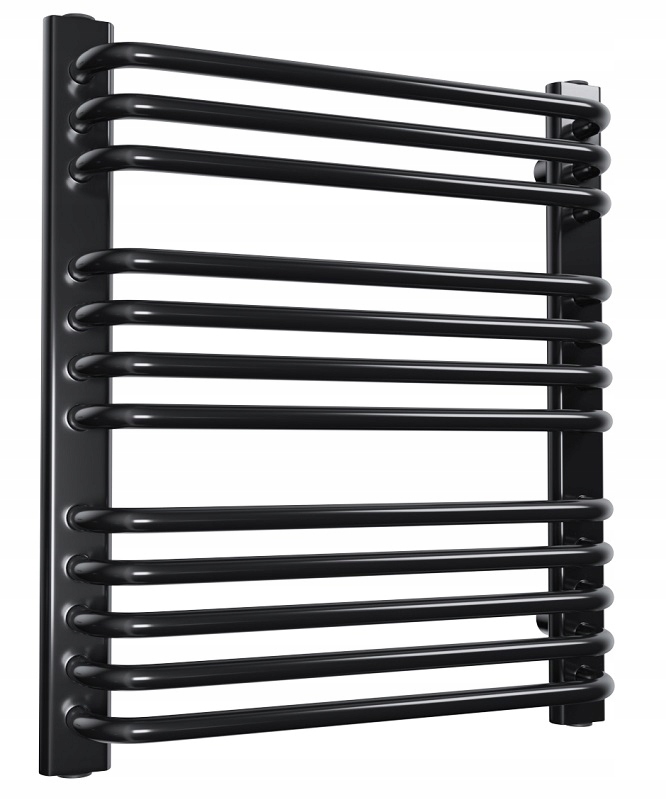 

Grzejnik Łazienkowy Fit 720/450 Czarny Połysk