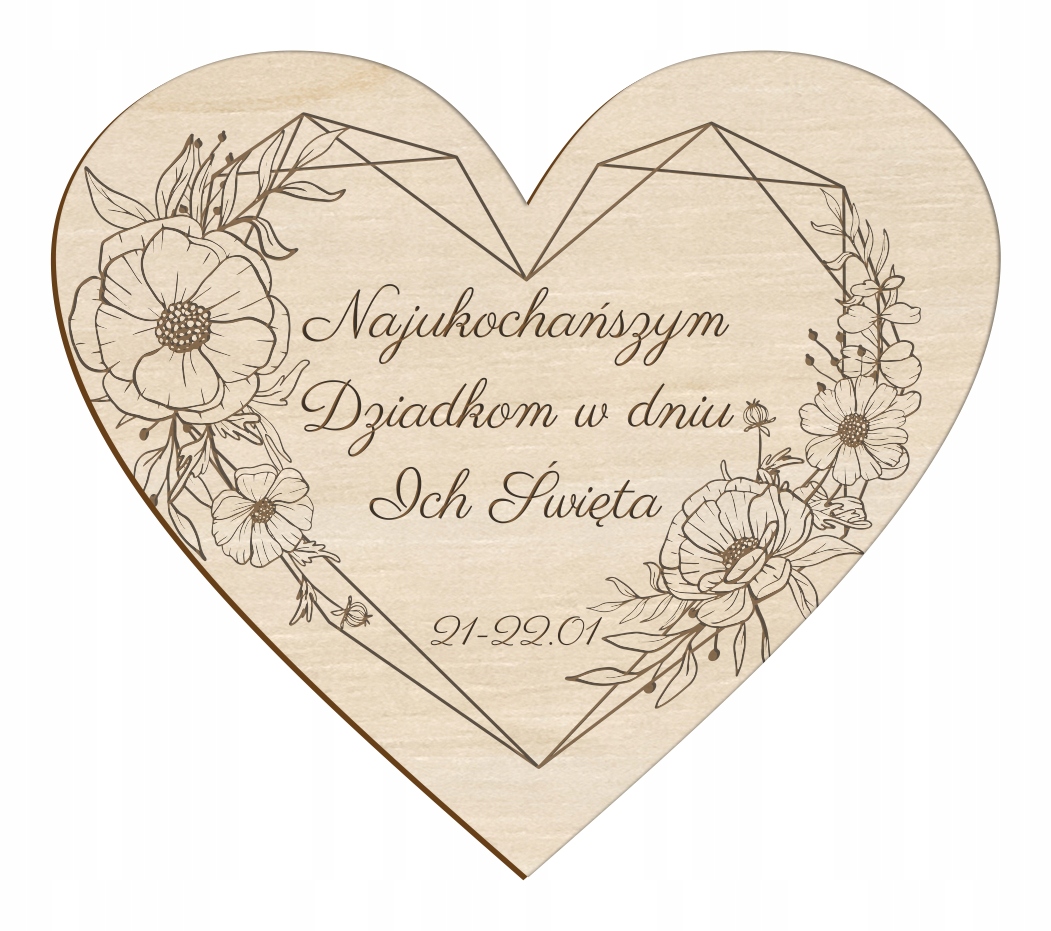 

Dzień Babci I Dziadka Magnes Personalizowany