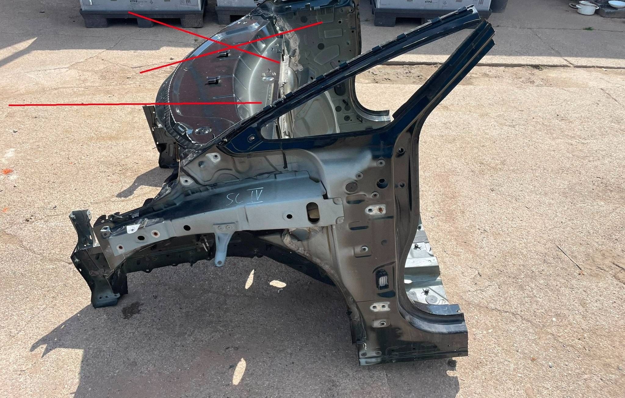 quarter front side left Renault Scenic IV - Grand scenic IV