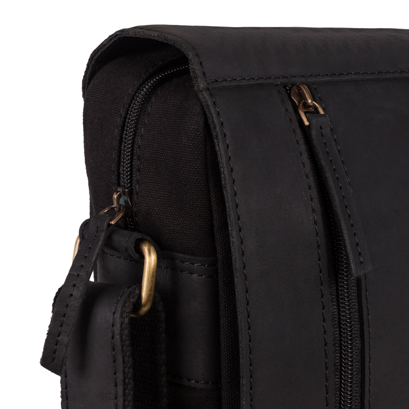 STUDENCKA TORBA A4 DUŻA PAOLO PERUZZI T-20-BL Długość paska 140 cm