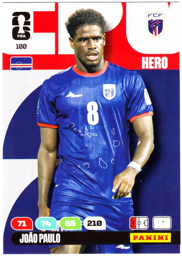 Karta Kolekcjonerska Panini Fifa World Cup 2026 Core Joao Paulo 100