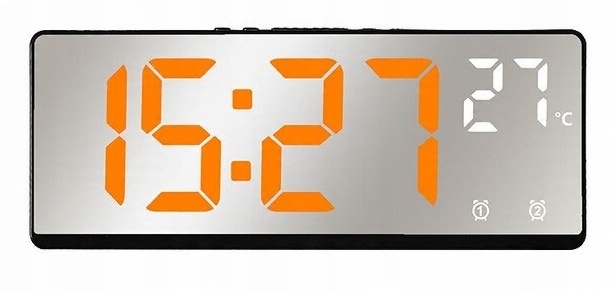 

Zegar Led Elektroniczny Lustro Stojący Usb Temp