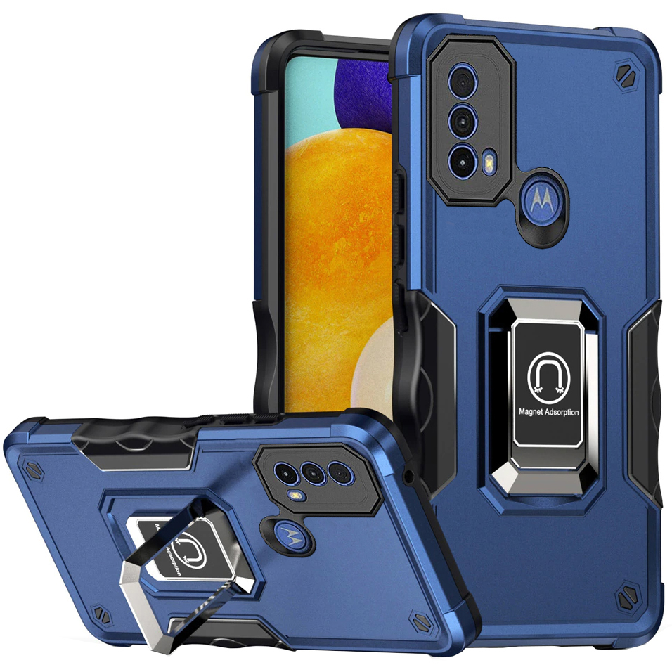 

Etui Pancerne Ring do Motorola Moto E40 E30 +szkło