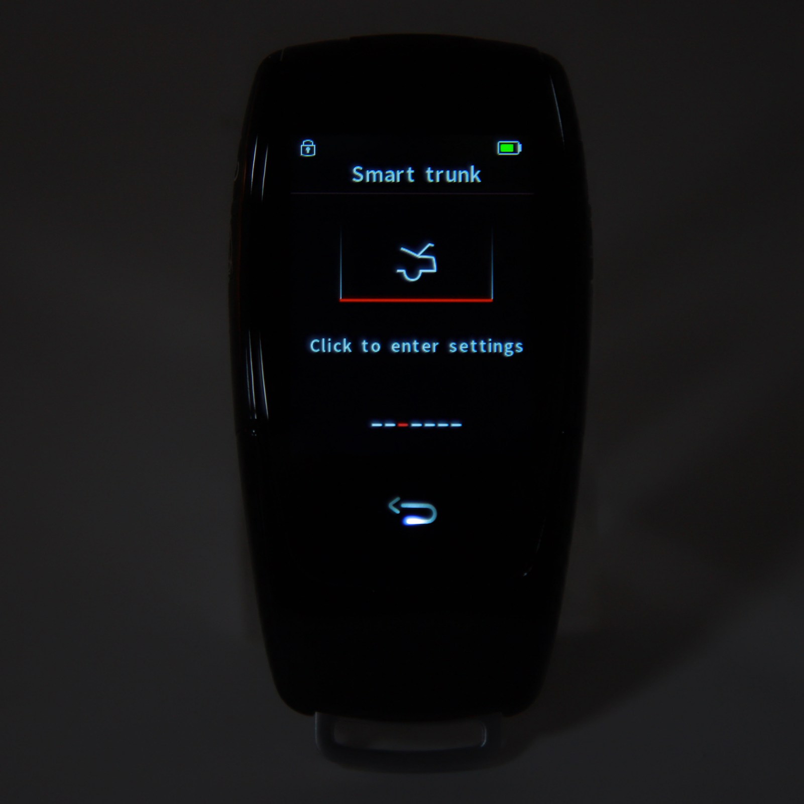 Inteligentny klucz z ekranem LCD Wygodny dostęp Waga produktu z opakowaniem jednostkowym 0.35 kg