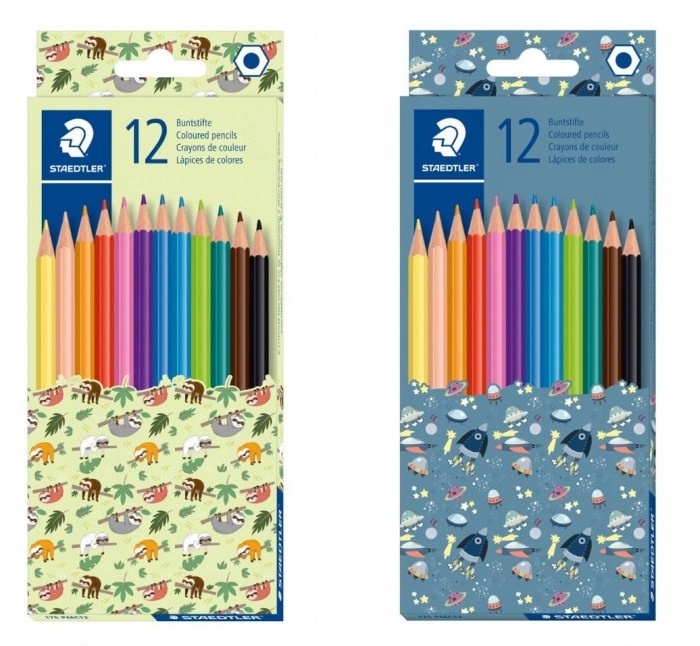

Kredki Staedtler sześciokątne