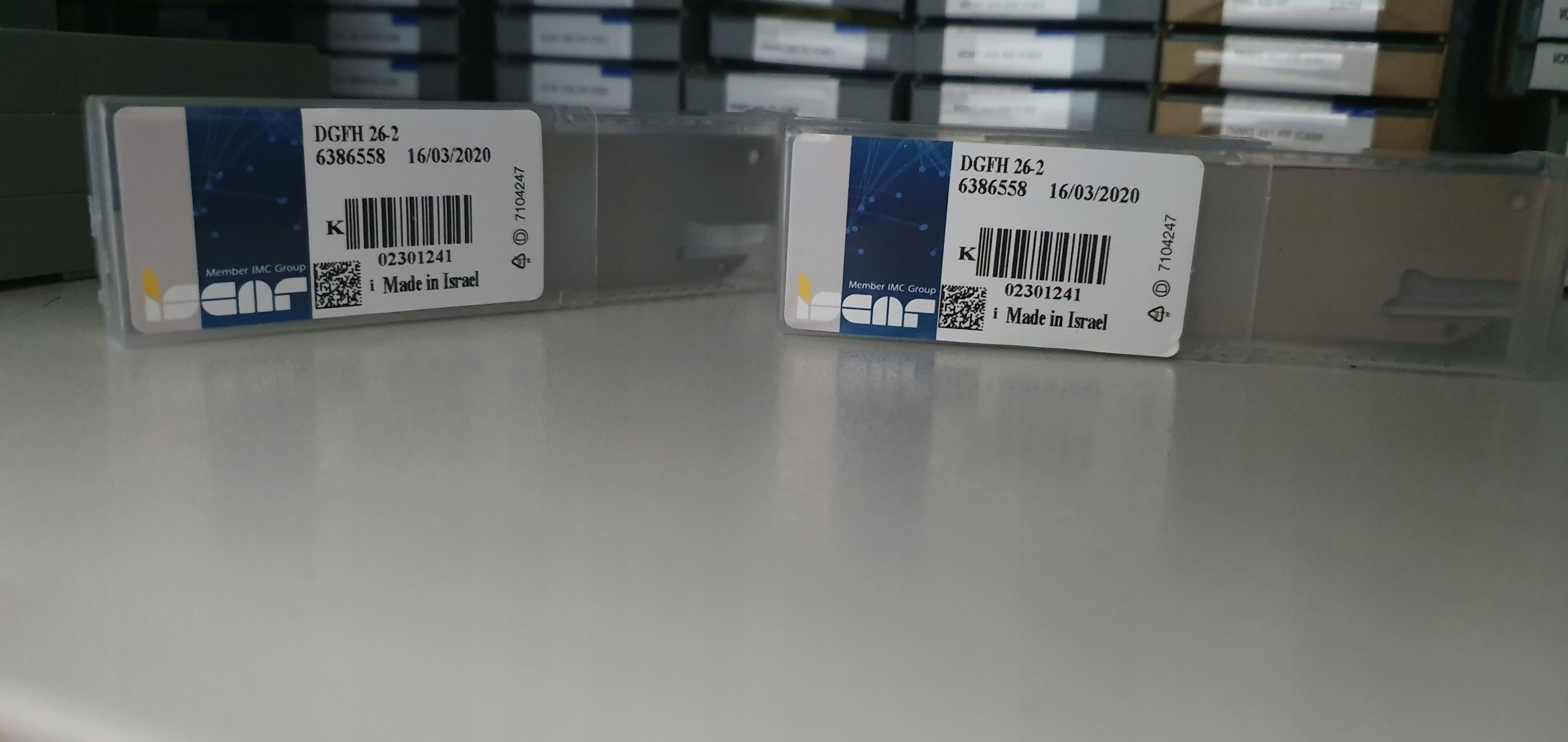 Listwa przecinak DGFH 26 2 na DGN 2 ISCAR Rozmiar -