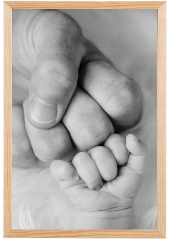 RAMKA DREWNIANA PLEXI NATURALNA SOSNOWA , FOTO RAMA A4 21x29,7 CM