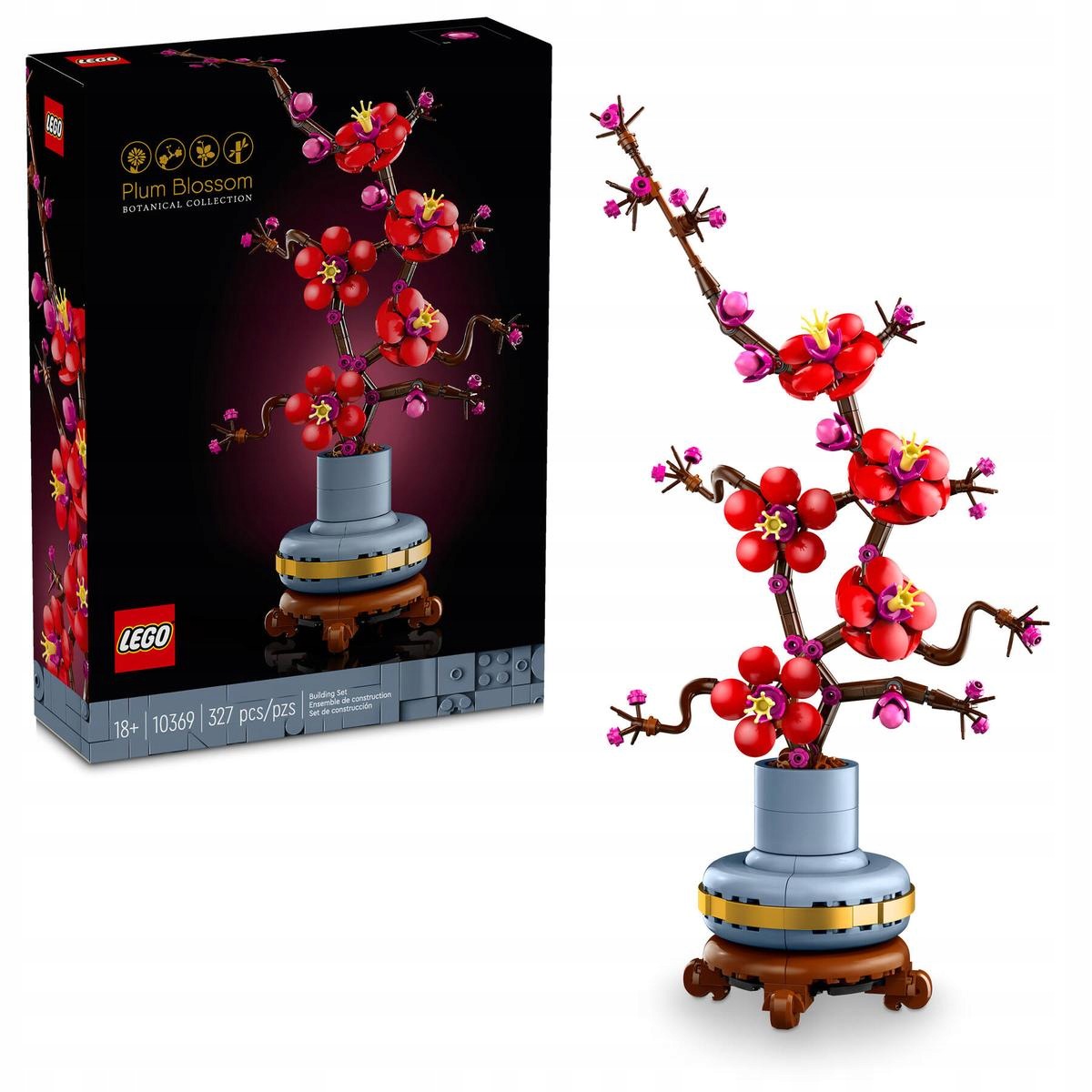 Lego Botanicals 10369 Květ Švestky 18+ 327 Dílků