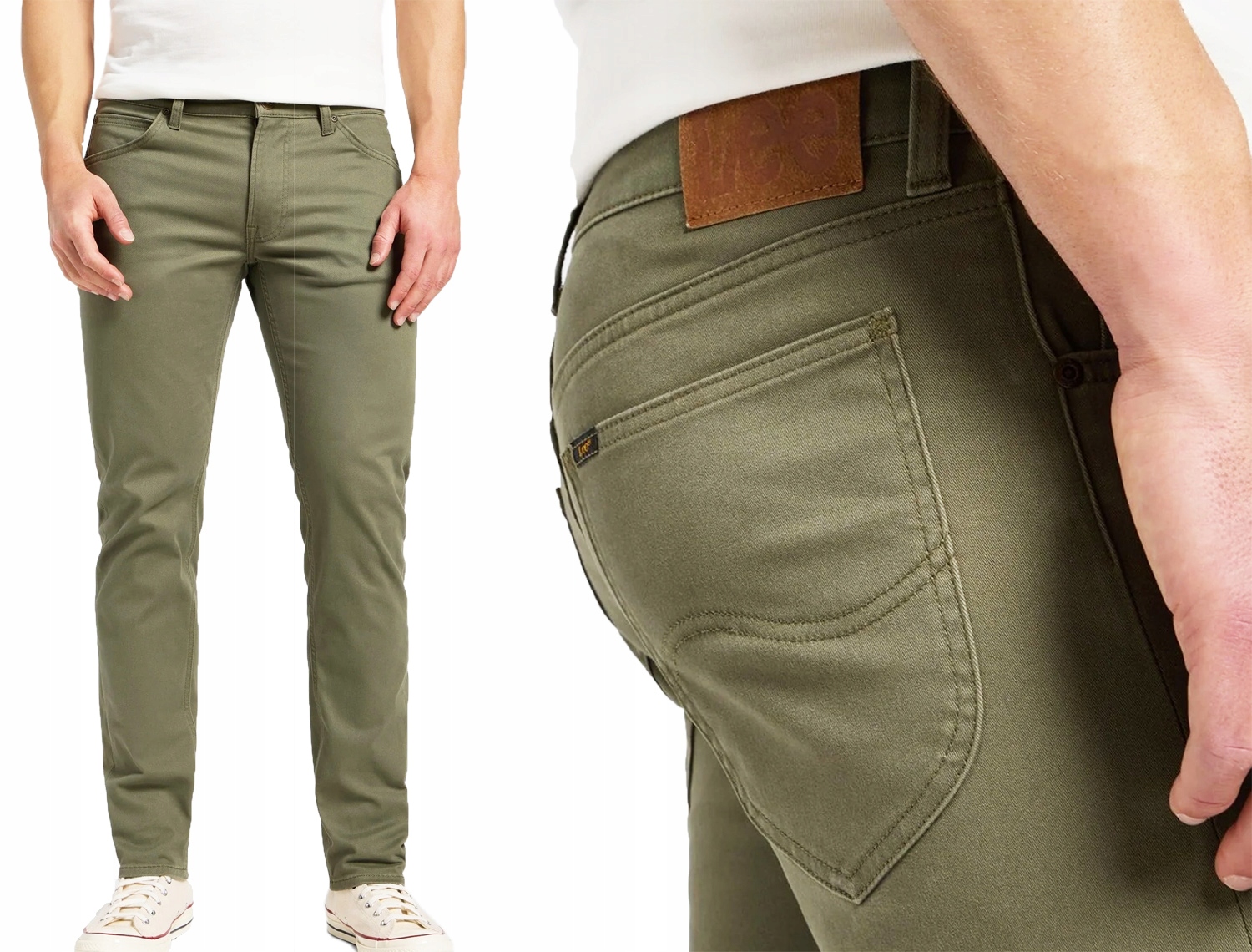 Lee Daren tenké rovné džíny straight Zip Fly Mercantile W36 l30