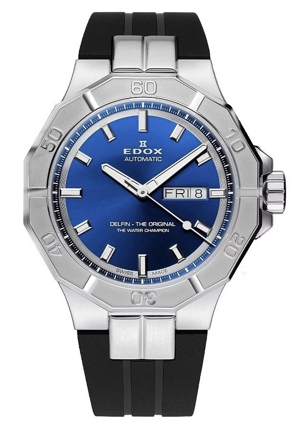 Pánské Hodinky Edox 88008 3CA Buin Delfin The Original Day Date Automatic