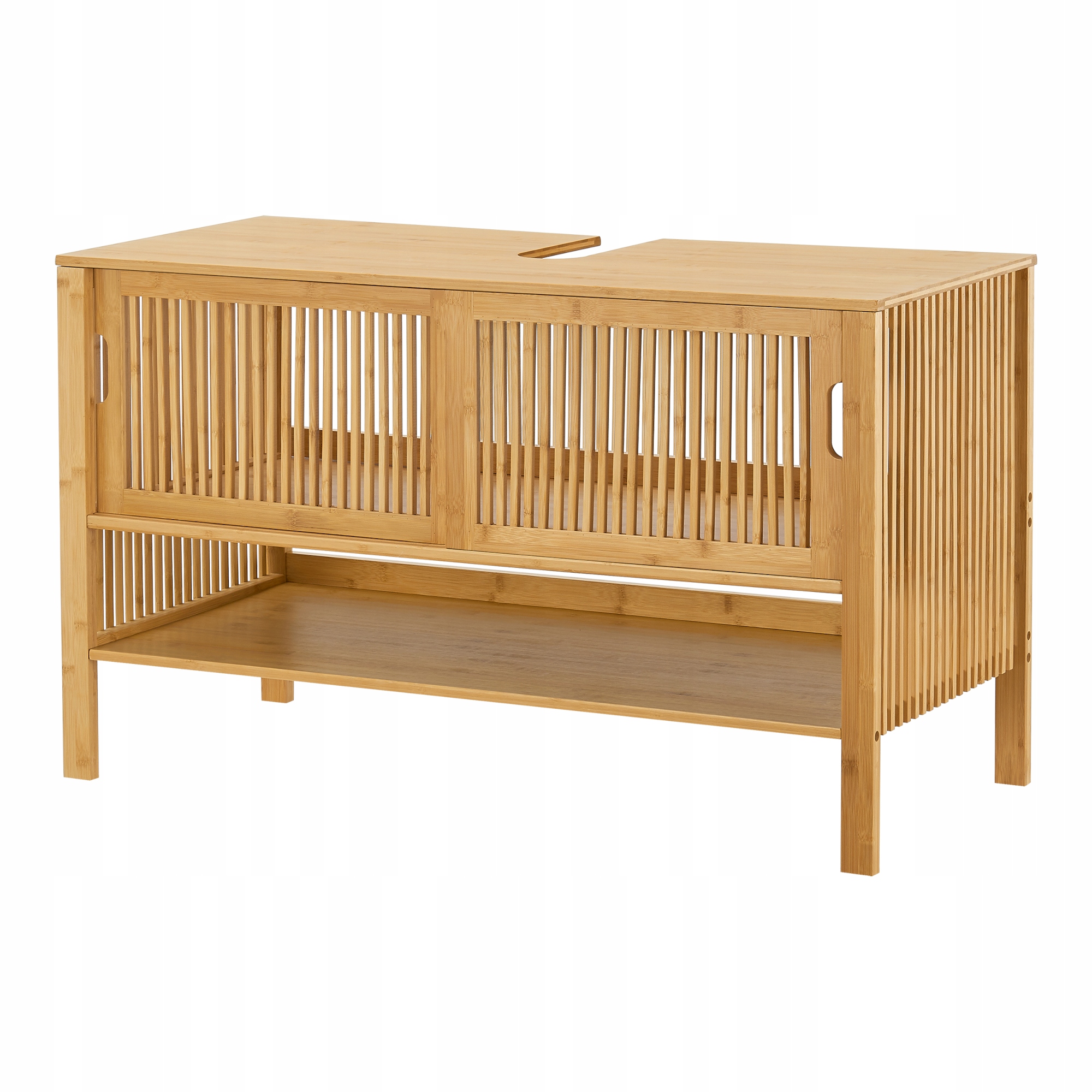 Skříňka pod umyvadlo Hvaler 60x100x45 cm bambus