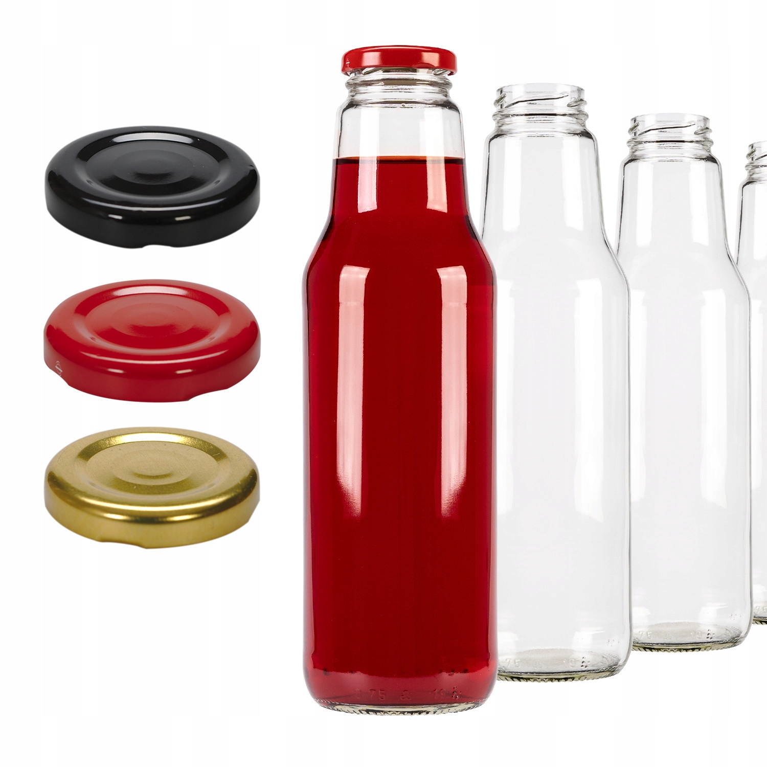 

40x Butelka Soczek Fruit Na Sok 750 ml 0,75L Kubuś