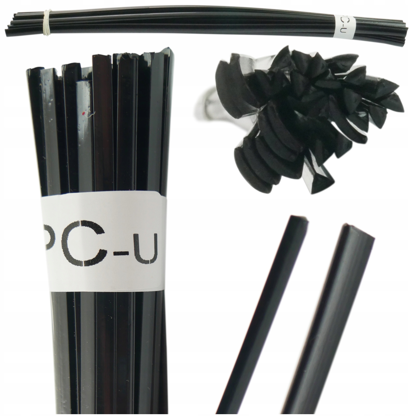 

Spoiwo do spawania plastiku Pc-u 100g czarne Pcu