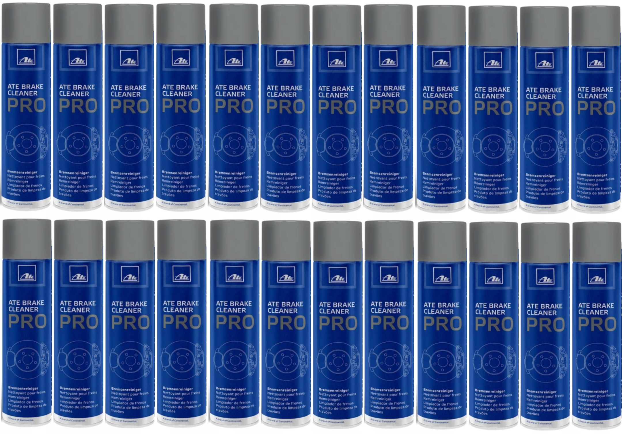 24x ATE BRAKE CLEANER PRO ZMYWACZ DO TARCZ HAMULCOWYCH HAMULCÓW SPRAY 500ML