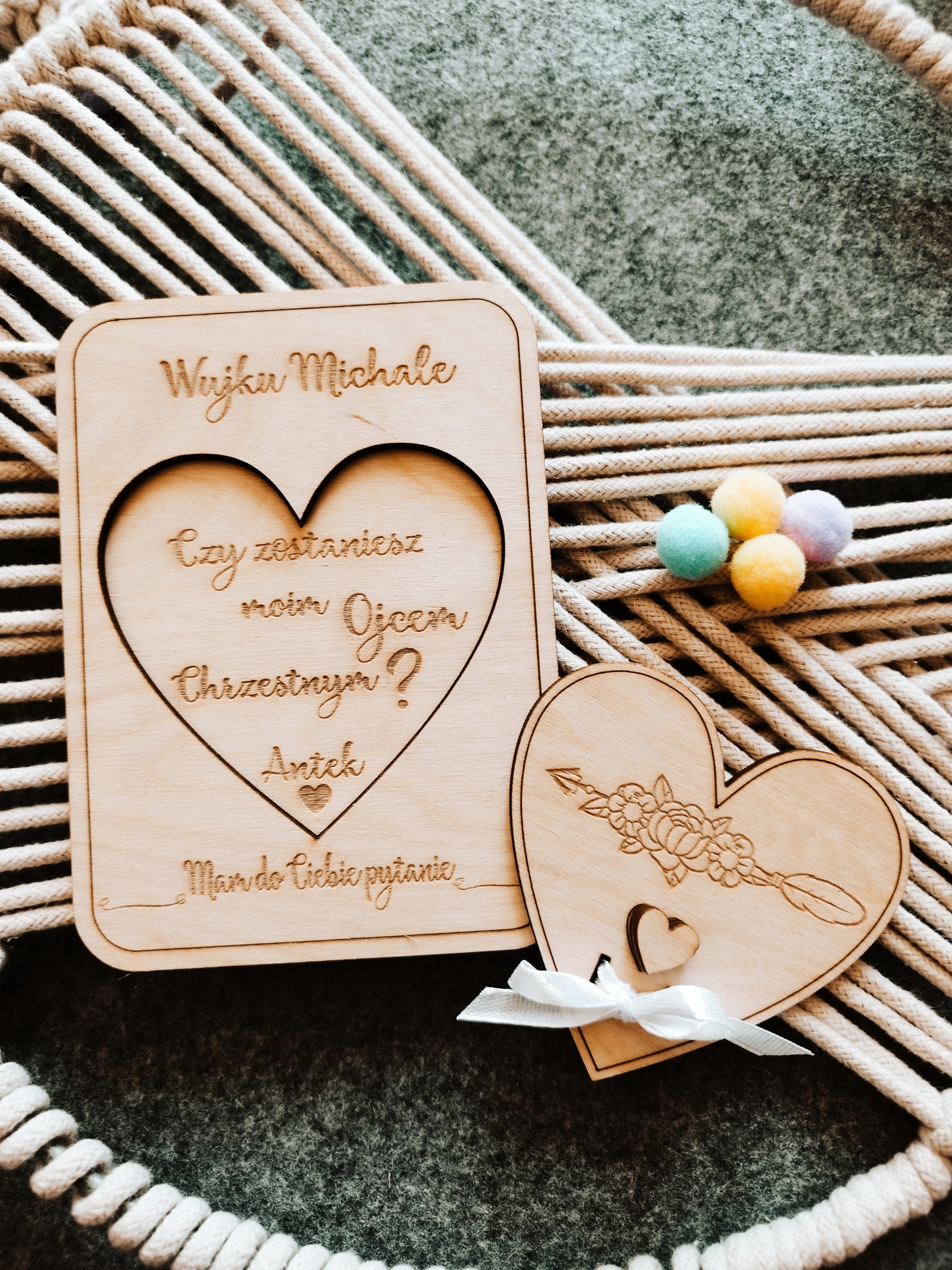 Pytanie czy zostaniesz moją chrzestną matką prośba Rodzaj chrzest