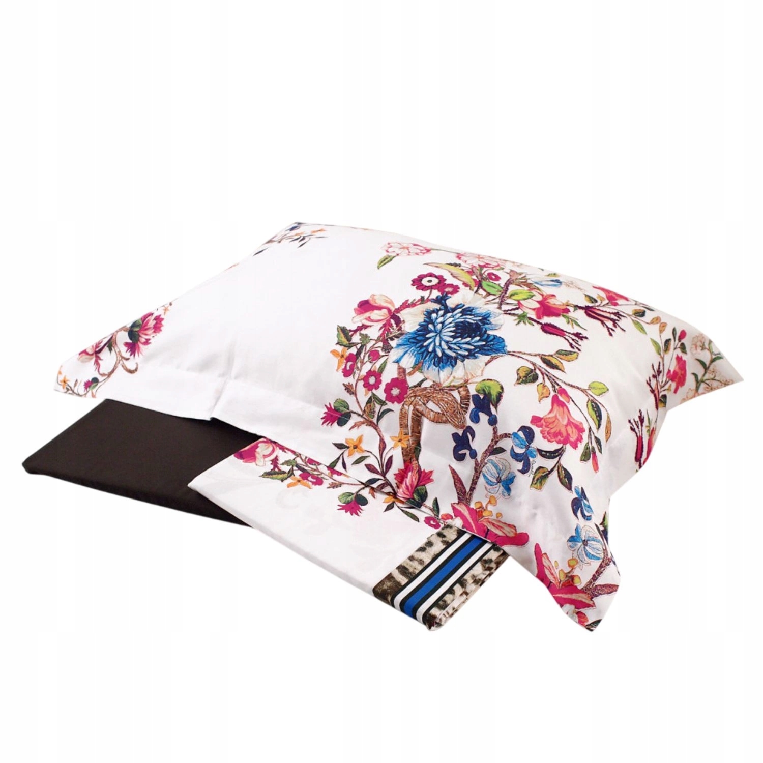 Bavlnený komplet Roberto Cavalli 100 % Bavlna vzorované biele obliečky