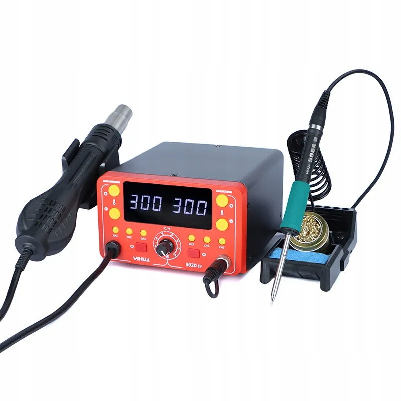 Pájecí stanice Yihua 902D-IV 775W 2v1 hrotová hot air mini kompaktní