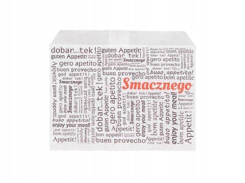 

Torebka papierowa Pe Frytki 14x10cm 200szt