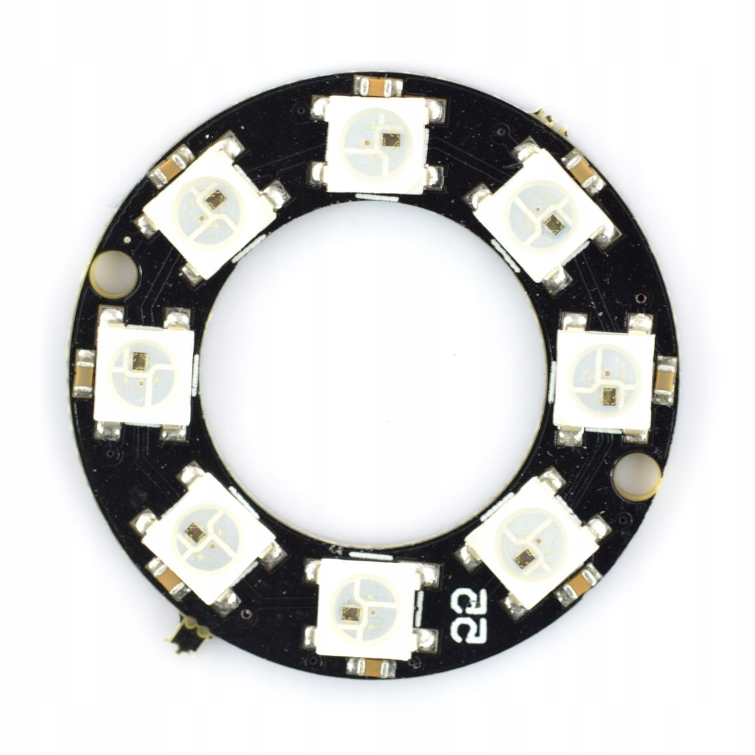 

Pierścień Led Rgb WS2812B 5050 x 8 diod - 30mm