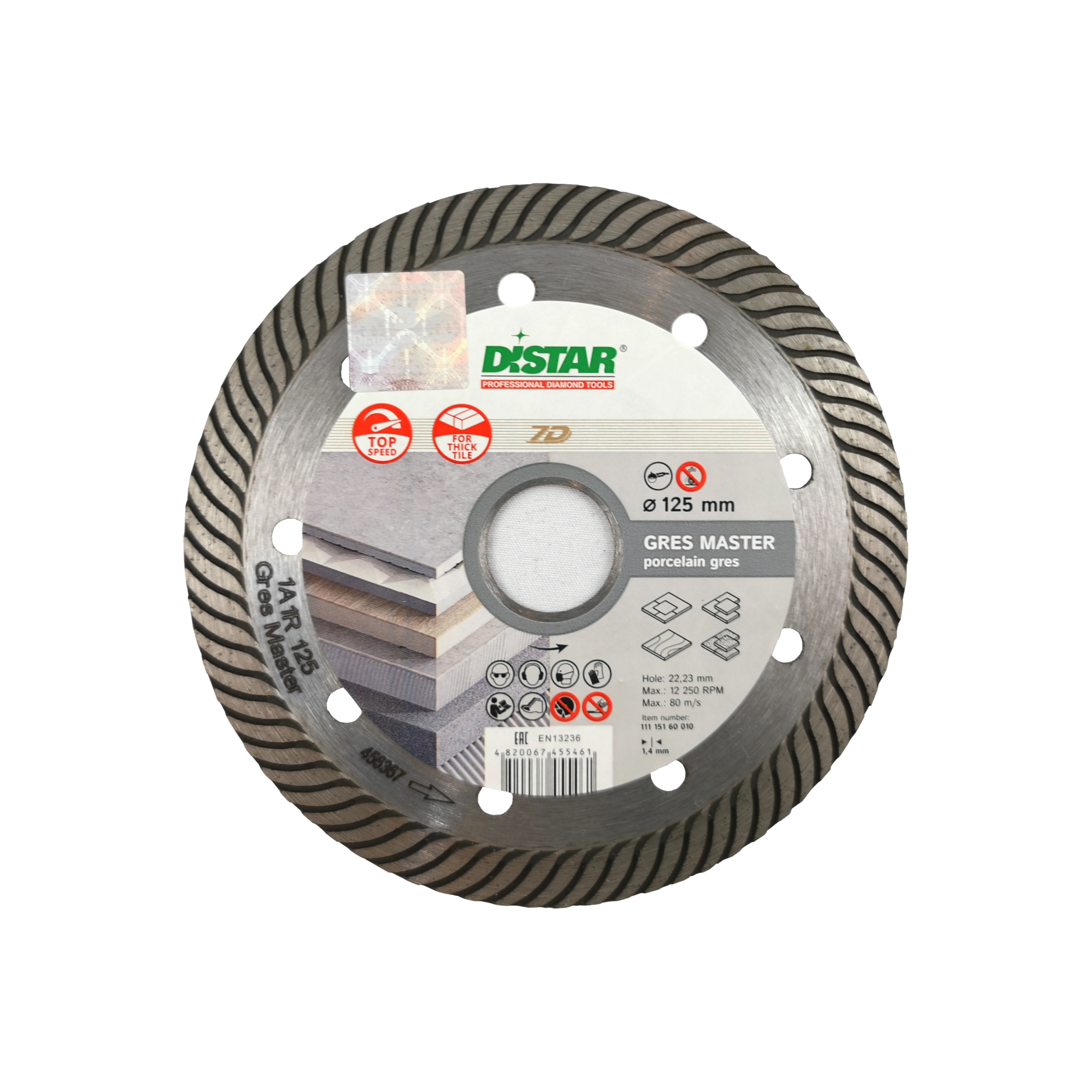 Diamantový Kotouč Distar Master 125