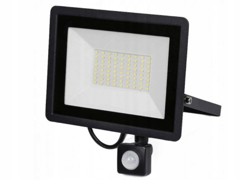 Silný halogenový venkovní reflektor 50W IP65 Detektor