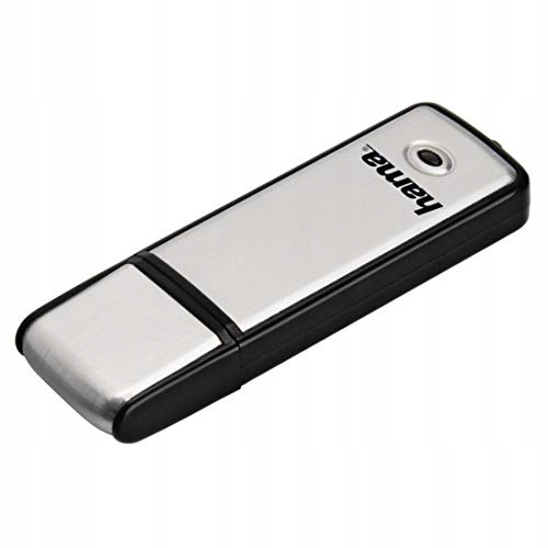 Hama Fancy 64GB USB 2.0 Czarno-srebrny