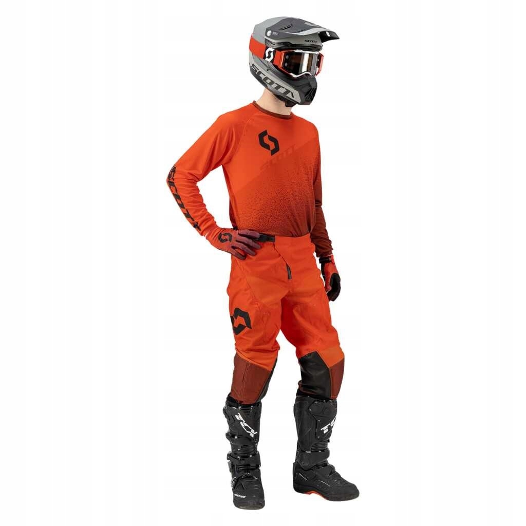 Spodnie Scott 350 Dirt Evo red/black Stan opakowania oryginalne