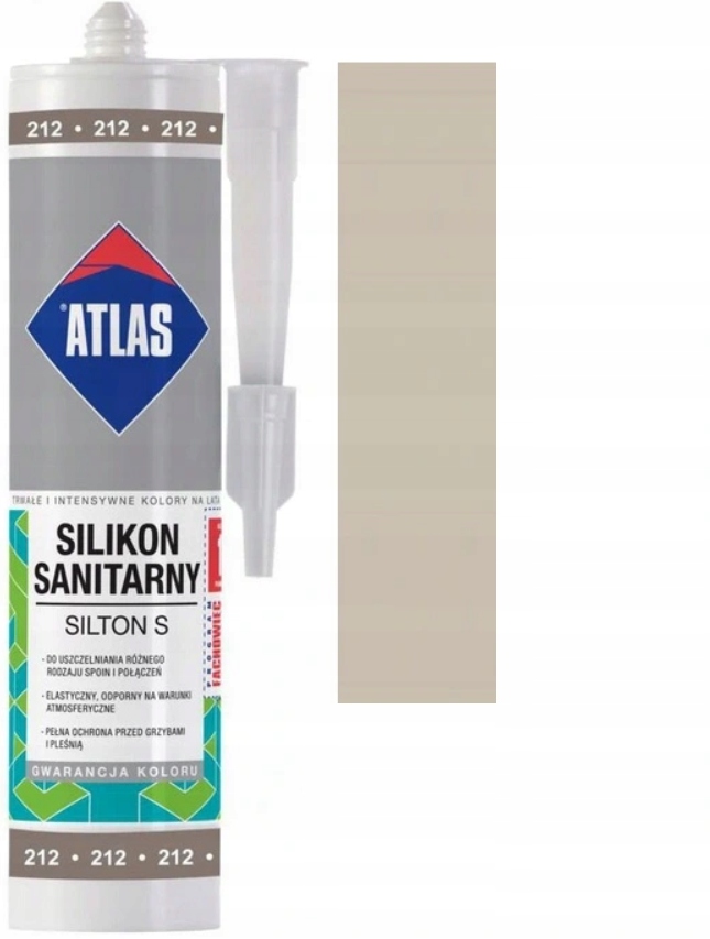 

Atlas Silikon Silton S Szarobrązowy 280ML