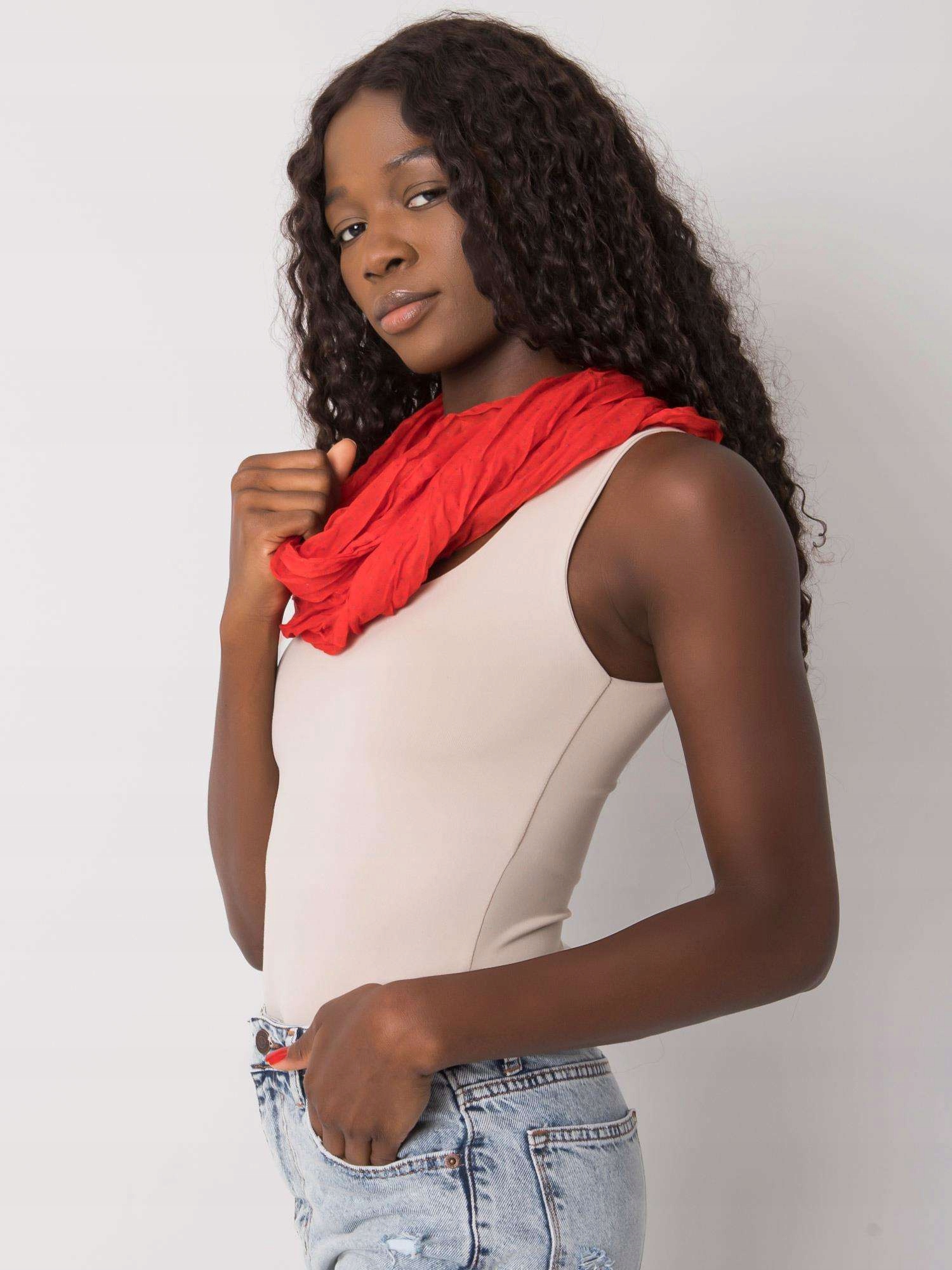 CHUSTA DAMSKA APASZKA SZAL BANDANA W GROSZKI Rodzaj chusta