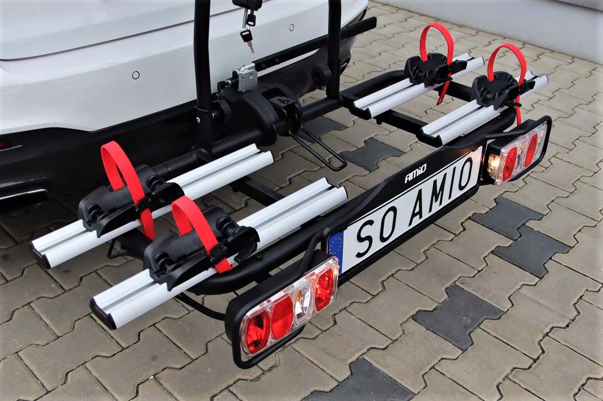 BAGAZNIK ROWEROWY NA HAK 2 ROWERY ELEKTRYCZNE 60KG Product Weight 22 kg