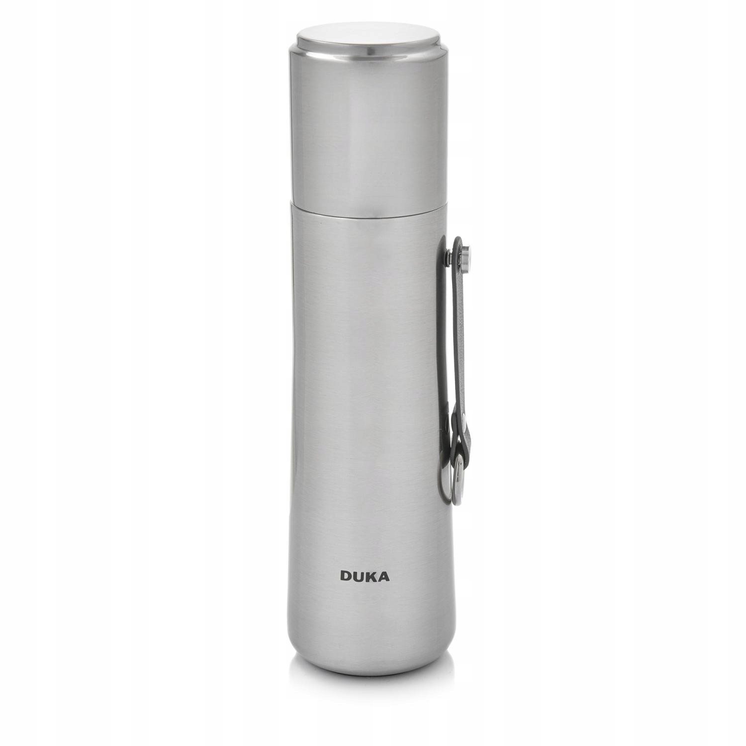Termos Stalowy 500 Ml Ze Sitkiem I Kubkiem Srebrny Resa Duka
