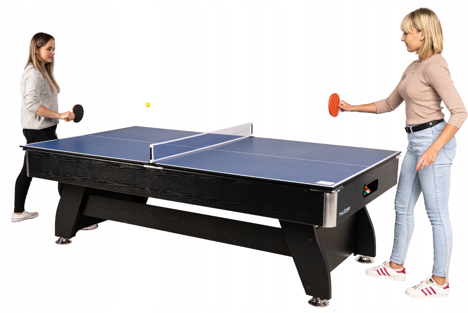 STÓŁ DO BILARDA ping pong/jadalna 8FT z nakładką Kod producenta BOLD-BLACK-8FT-PING-JAD