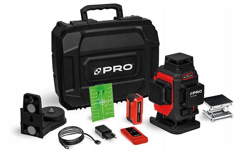 

Pro Laser wieloliniowy 4x360st. AQ4DGplus Walizka