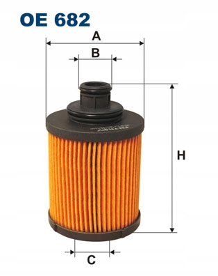 

OE682 Filtron Filtr Oleju Fiat