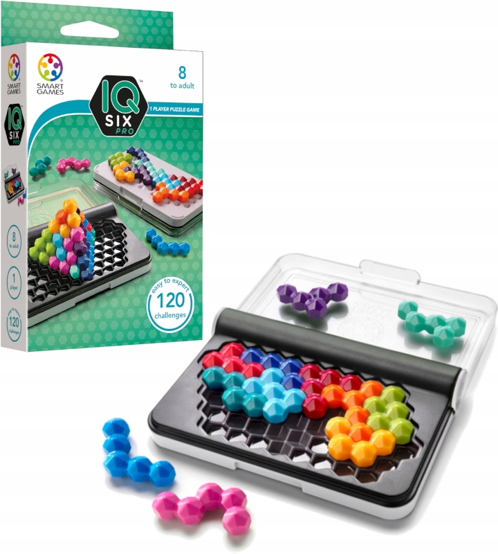 

Smart Games Iq Six Pro Gra Logiczna 1 Gracz 8+ Pl
