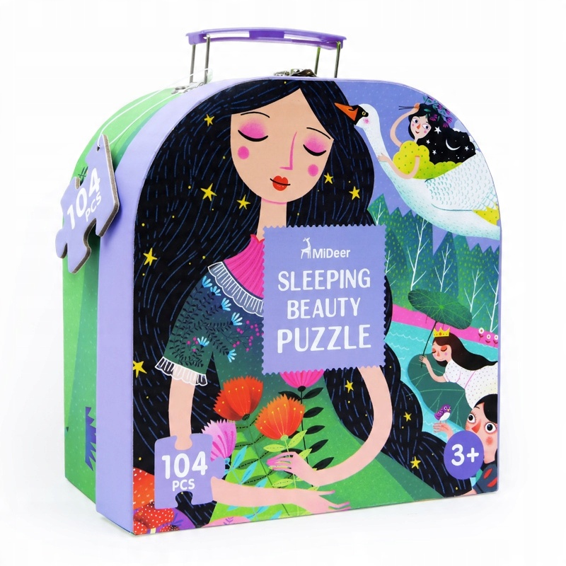 

Mideer puzzle walizka Królewna Dziewczynka 104el