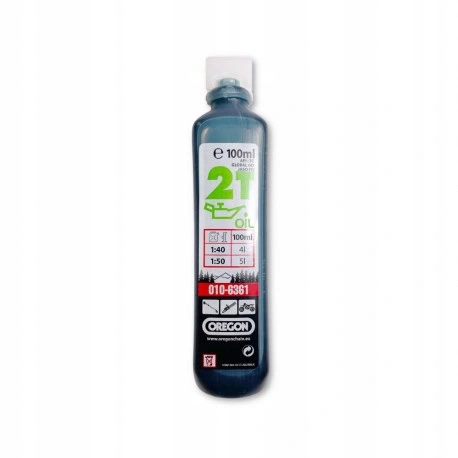 

Olej do silników 2-suwowych 100ml zielony Oregon