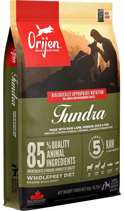 Orijen Tundra Dog 6kg sucha karma