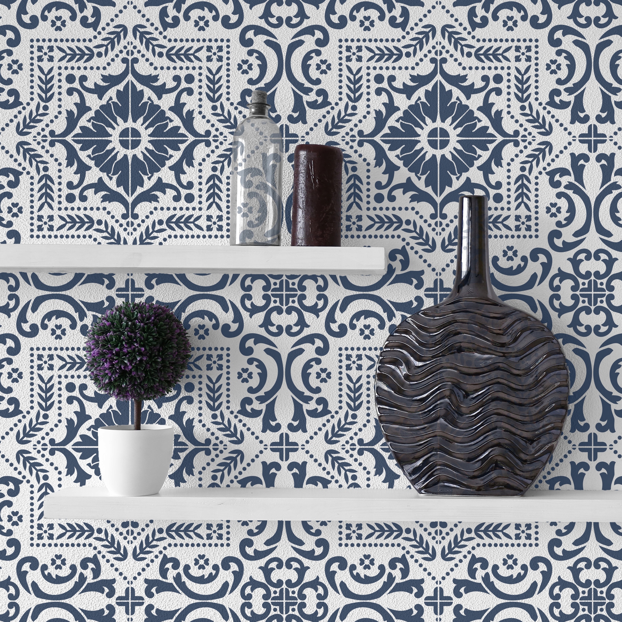 SZABLON MALARSKI do kafelków płytek PINELA 30x30 EAN (GTIN) 5903175806376