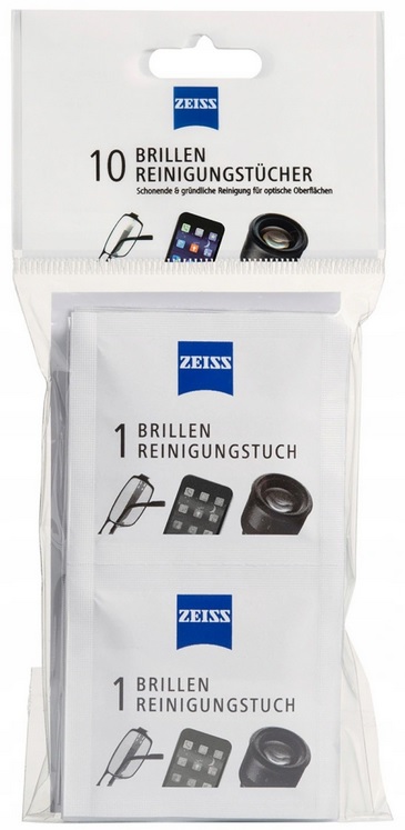 

Zeiss Chusteczki Do Czyszczenia Obiektywów 10 Szt.