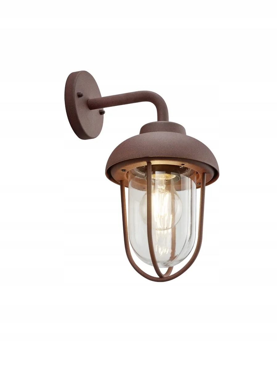 Fasádní lampa venkovní měděná Trio