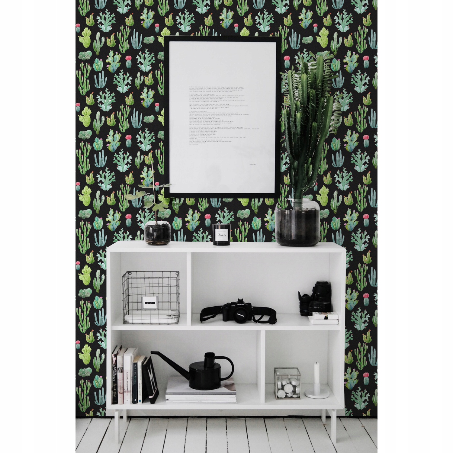 

Fototapeta Małe kaktusy rośliny akwarela 104x70cm