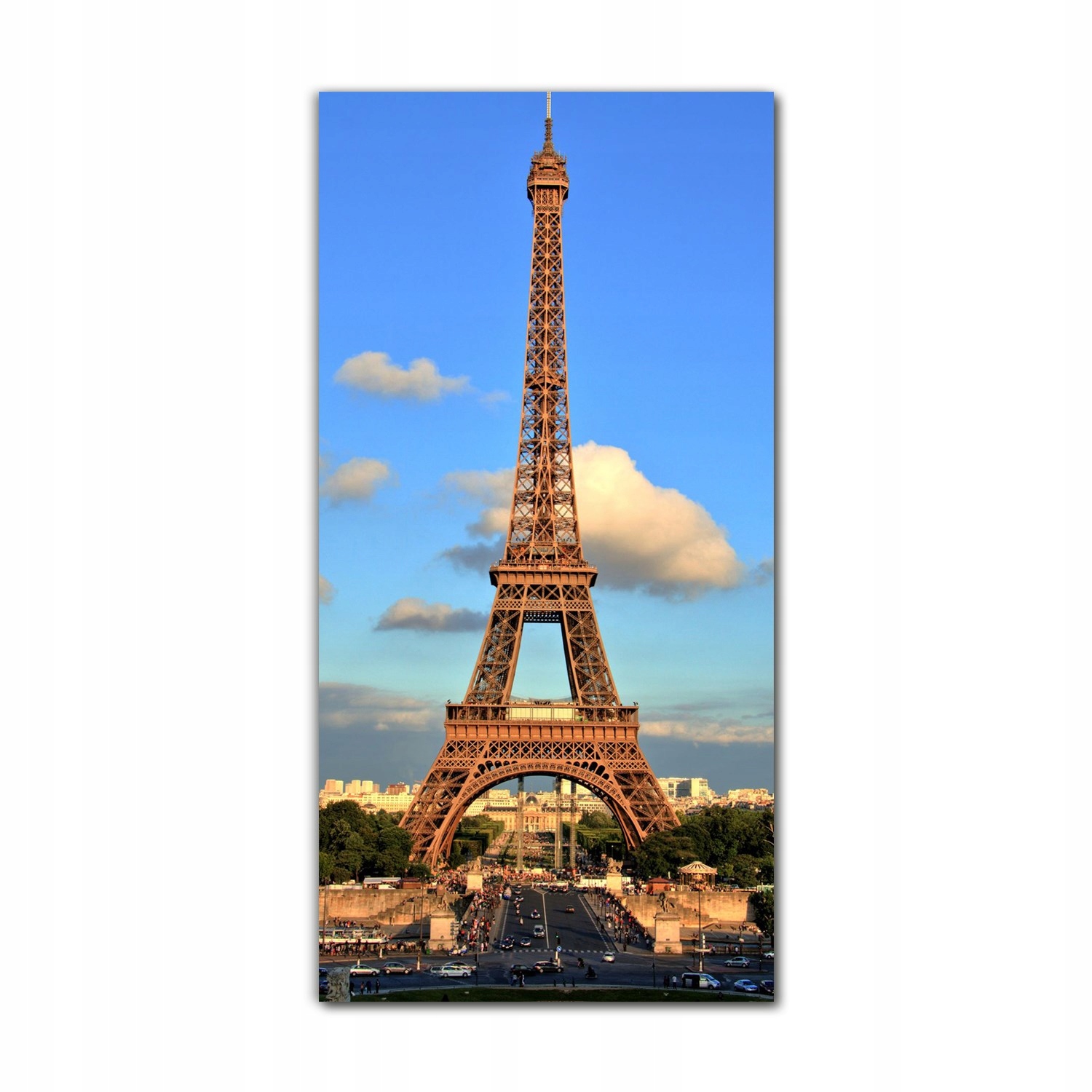 

Obraz szklany nowoczesny 70x140 Paryż wieża Eiffla