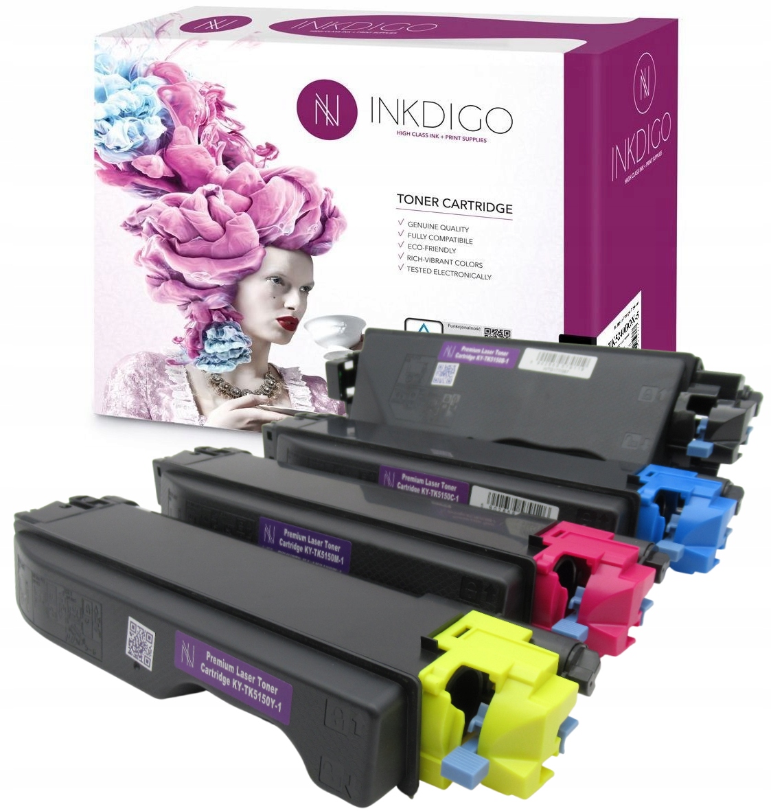 4x náhradní toner TK5150 pro Kyocera Ecosys M6035